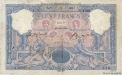 100 Francs BLEU ET ROSE FRANCE  1904 F.21.18