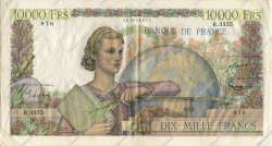 10000 Francs GÉNIE FRANÇAIS FRANCE  1952 F.50.61 TTB+