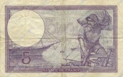 5 Francs FEMME CASQUÉE FRANCIA  1918 F.03.02 BB