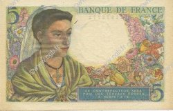 5 Francs BERGER FRANCE  1943 F.05.04 UNC-