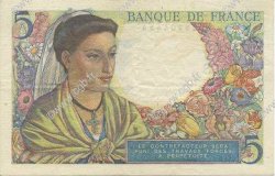 5 Francs BERGER FRANCE  1945 F.05.06 VF+