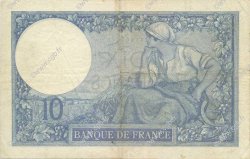 10 Francs MINERVE FRANKREICH  1917 F.06.02 SS