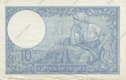 10 Francs MINERVE modifié FRANCIA  1940 F.07.22 EBC