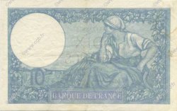10 Francs MINERVE modifié FRANCE  1940 F.07.22 VF+
