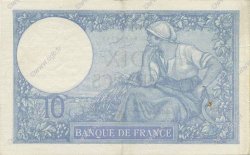10 Francs MINERVE modifié FRANKREICH  1941 F.07.27 VZ