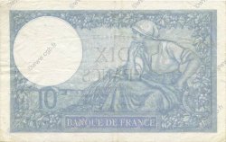 10 Francs MINERVE modifié FRANCE  1941 F.07.30 TTB+