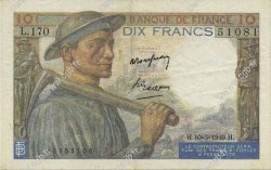 10 Francs MINEUR FRANCIA  1949 F.08.20 BB