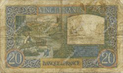 20 Francs TRAVAIL ET SCIENCE FRANCIA  1941 F.12.13 RC+