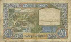 20 Francs TRAVAIL ET SCIENCE FRANCIA  1941 F.12.14 RC+