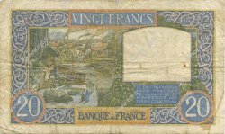 20 Francs TRAVAIL ET SCIENCE FRANKREICH  1941 F.12.15 SS