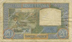 20 Francs TRAVAIL ET SCIENCE FRANCIA  1941 F.12.20 MB