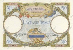 50 Francs LUC OLIVIER MERSON type modifié FRANCIA  1931 F.16.02 EBC+