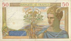 50 Francs CÉRÈS FRANCE  1935 F.17.14 TTB+