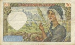50 Francs JACQUES CŒUR FRANCIA  1941 F.19.12 MBC