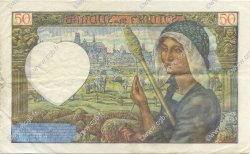 50 Francs JACQUES CŒUR FRANKREICH  1941 F.19.17 VZ
