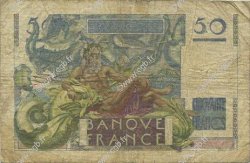 50 Francs LE VERRIER FRANCIA  1950 F.20.15 RC+