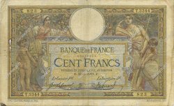 100 Francs LUC OLIVIER MERSON sans LOM FRANCE  1916 F.23.08 G