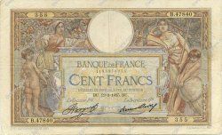 100 Francs LUC OLIVIER MERSON grands cartouches FRANKREICH  1935 F.24.14 SS