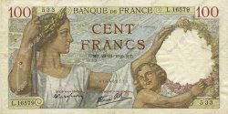 100 Francs SULLY FRANCE  1940 F.26.41 TTB