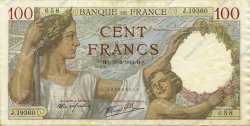 100 Francs SULLY FRANCIA  1941 F.26.47 SPL