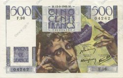 500 Francs CHATEAUBRIAND FRANCE  1946 F.34.06 SUP