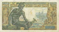 1000 Francs DÉESSE DÉMÉTER FRANCE  1942 F.40.02 F+