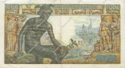 1000 Francs DÉESSE DÉMÉTER FRANKREICH  1942 F.40.03 SS