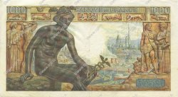 1000 Francs DÉESSE DÉMÉTER FRANKREICH  1942 F.40.08 fVZ