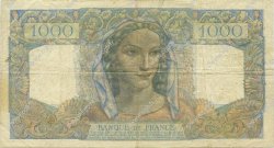 1000 Francs MINERVE ET HERCULE FRANCE  1945 F.41.03 TTB