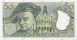 50 Francs QUENTIN DE LA TOUR FRANCIA  1982 F.67.08 q.FDC