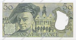 50 Francs QUENTIN DE LA TOUR Petit numéro FRANCE  1992 F.67.18A70 pr.NEUF