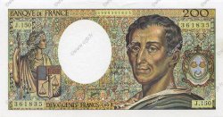 200 Francs MONTESQUIEU FRANKREICH  1992 F.70.12c ST