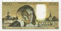 500 Francs PASCAL FRANCE  1968 F.71.02 XF+