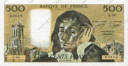 500 Francs PASCAL FRANCIA  1979 F.71.19 EBC