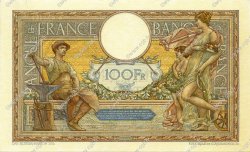 100 Francs LUC OLIVIER MERSON grands cartouches FRANCIA  1929 F.24.08 EBC a SC