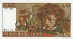10 Francs BERLIOZ sans signatures FRANCIA  1973 F.63bis.01 EBC+