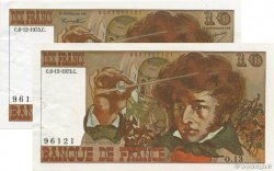 10 Francs BERLIOZ sans signatures Lot FRANCIA  1973 F.63bis.01 SPL+