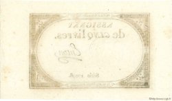 5 Livres FRANCIA  1793 Ass.46a SC+