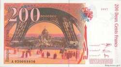 200 Francs EIFFEL FRANCIA  1997 F.75.04b FDC