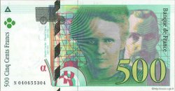 500 Francs PIERRE ET MARIE CURIE FRANCIA  1998 F.76.04 FDC