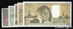 Lot 5 billets BdF : Les années 80 FRANCIA  1980 F.66-67-69-70-71 EBC