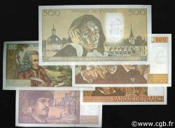 Lot 5 billets BdF : Les nouveaux Francs, billets NEUFS FRANKREICH  1962 F.62-63-66-69-71 fST+
