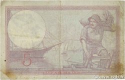 5 Francs FEMME CASQUÉE FRANCIA  1928 F.03.12 BC