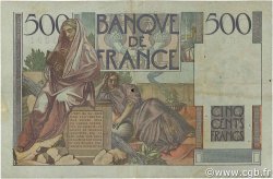 500 Francs CHATEAUBRIAND FRANCE  1945 F.34.01 TB+