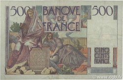 500 Francs CHATEAUBRIAND FRANCE  1945 F.34.01 VF