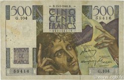 500 Francs CHATEAUBRIAND FRANCE  1948 F.34.08 F-