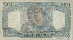 1000 Francs MINERVE ET HERCULE FRANCE  1946 F.41.12