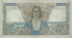 5000 Francs EMPIRE FRANÇAIS FRANCIA  1945 F.47.48 BC+