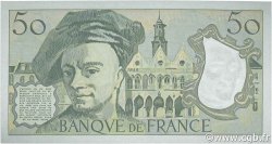 50 Francs QUENTIN DE LA TOUR FRANCIA  1992 F.67.18 q.FDC