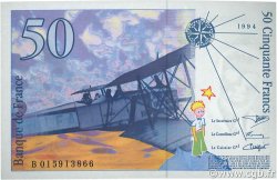 50 Francs SAINT-EXUPÉRY modifié FRANCE  1994 F.73.01a UNC